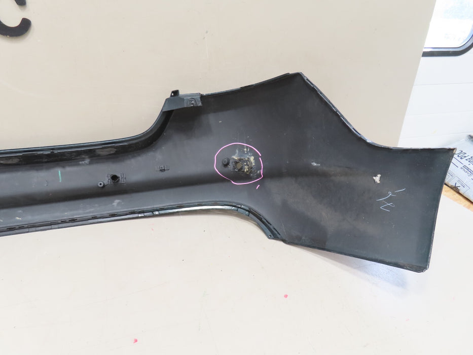 2012-2015 JAGUAR XF REAR BUMPER COVER PANEL W/ SENSOR HOLE OEM 8X23-17D781-AD