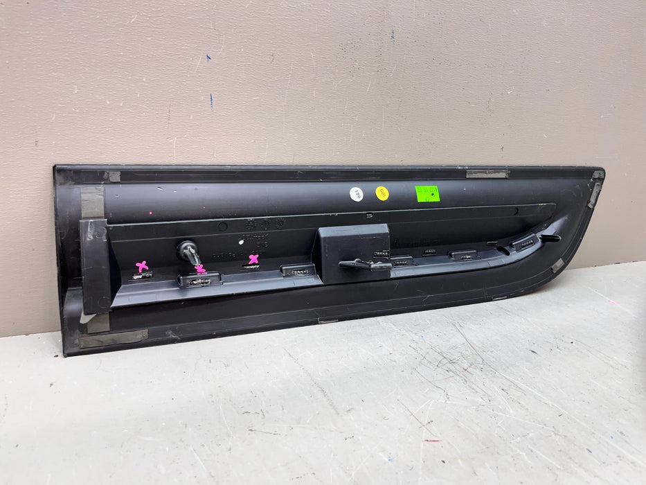 2015-2025 PORSCHE MACAN LH REAR DOOR LOWER MOLDING TRIM 95B.839.890.1R OEM