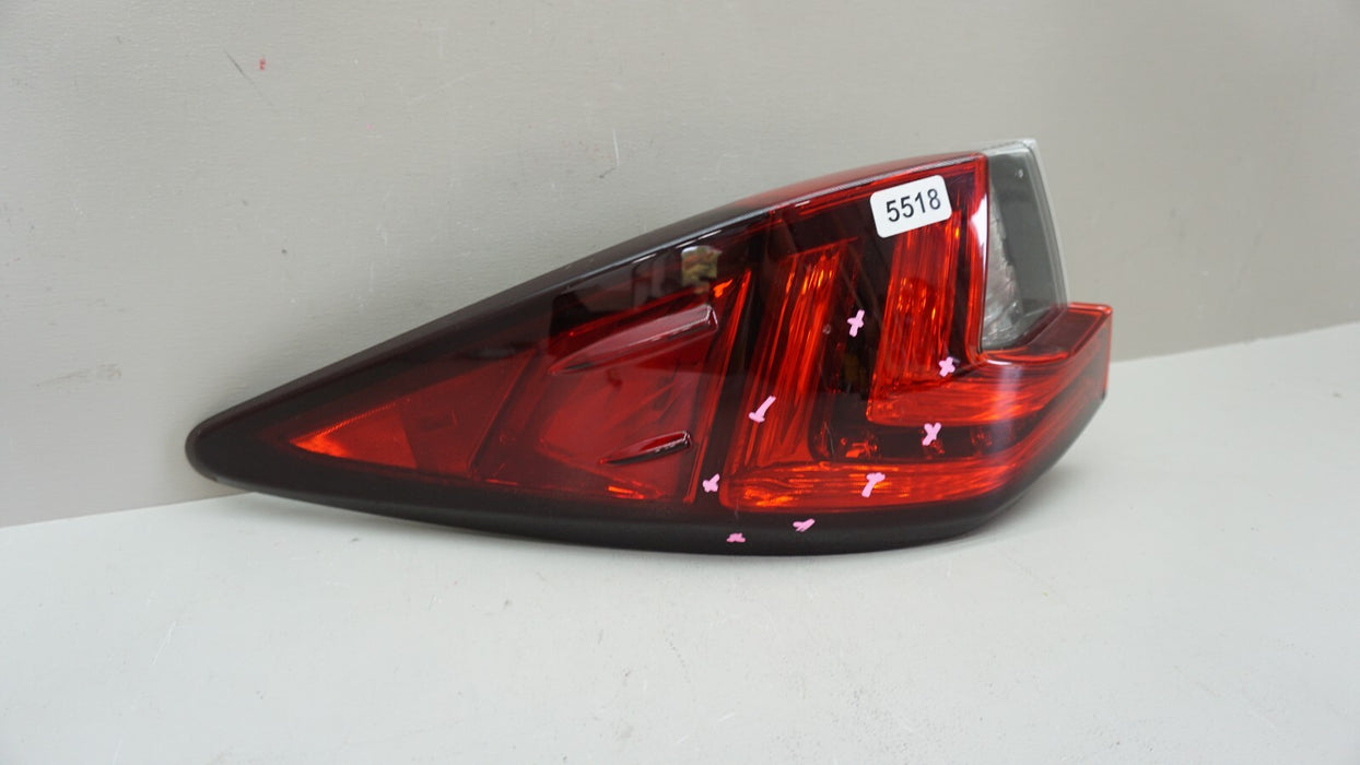 2016-2019 LEXUS RX350 RX450H REAR LEFT DRIVER SIDE OUTER TAIL LIGHT LAMP OEM