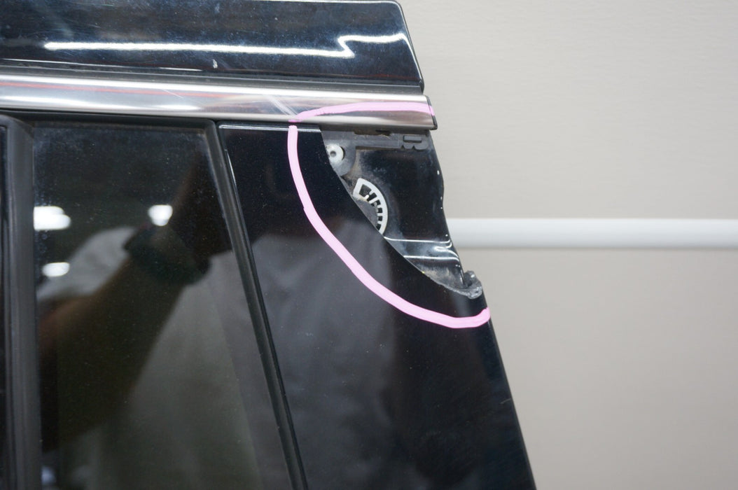 2015-2020 CADILLAC ESCALADE REAR LEFT DRIVERS SIDE DOOR PANEL W/ INNER TRIM OEM