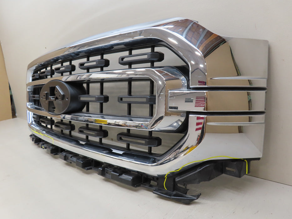 2021-2023 FORD F150 F-150 XLT FRONT RADIATOR GRILLE GRILL OEM ML34-8200-CFSMAS