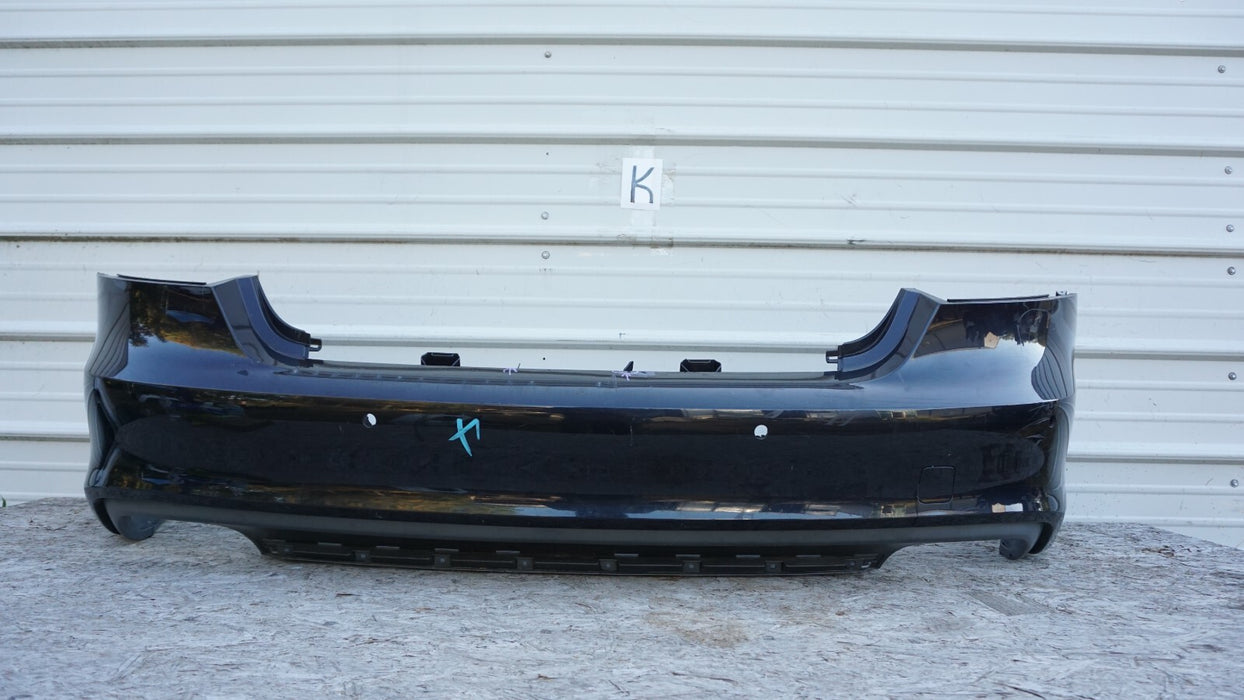 2012-2014 AUDI A7 QUATTRO REAR BUMPER COVER W/ LOWER VALANCE 4G8807385B OEM