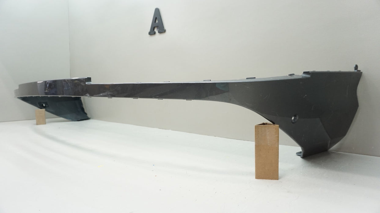 2017-2019 AUDI Q7 REAR CENTER BUMPER VALANCE COVER 4M08807527L OEM 17 18 19