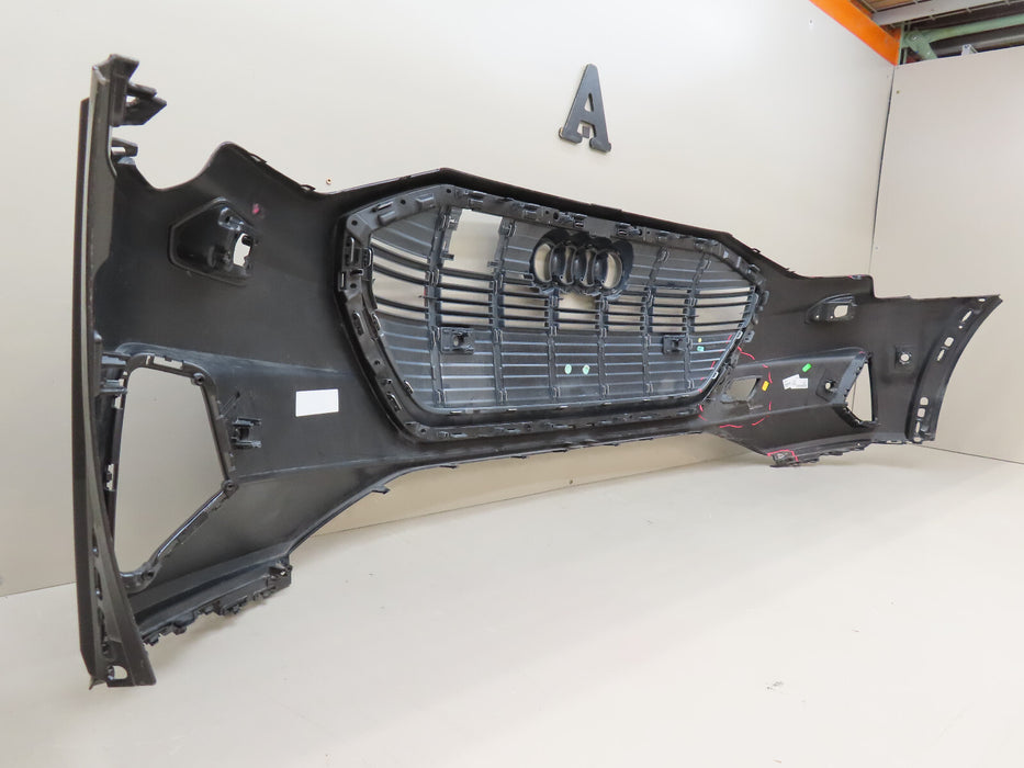 2019-2021 AUDI E-TRON FRONT BUMPER COVER W/GRILLE OEM 4KE807437