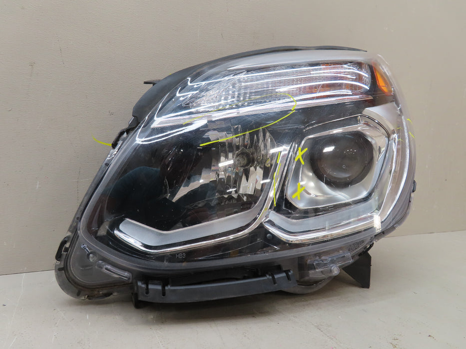 2016 2017 CHEVROLET EQUINOX FRONT LEFT DRIVER HEADLIGHT HALOGEN OEM