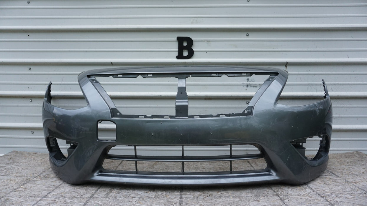 2015-2019 NISSAN VERSA FRONT BUMPER COVER OEM 620229KM0H 15 16 17 18 19