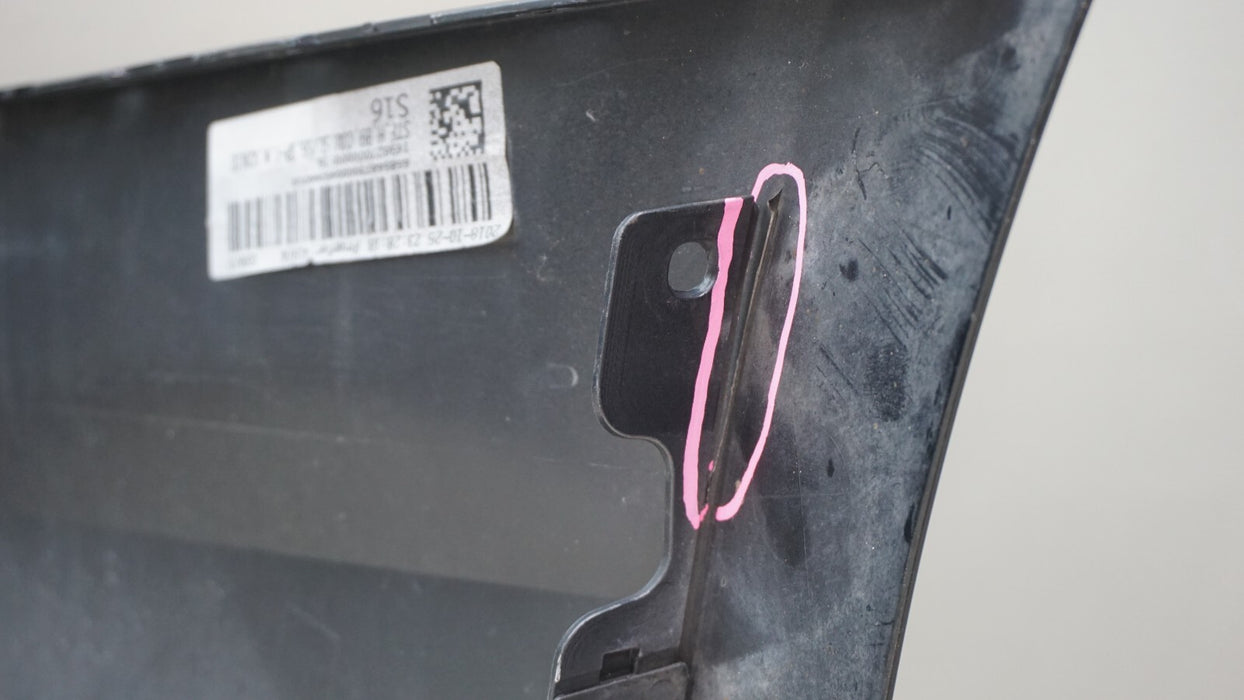 2018-2019 AUDI A5 S-LINE COUPE REAR BUMPER COVER PANEL OEM 8W6807385A