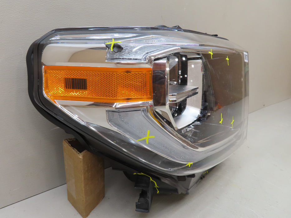 2018-2020 TOYOTA TUNDRA FRONT RIGHT PASSENGER SIDE HEADLIGHT LED OEM PARTS ONLY