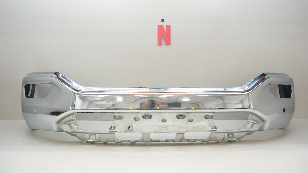2016-2018 GMC SIERRA 1500 FRONT METAL BUMPER COVER PANEL OEM