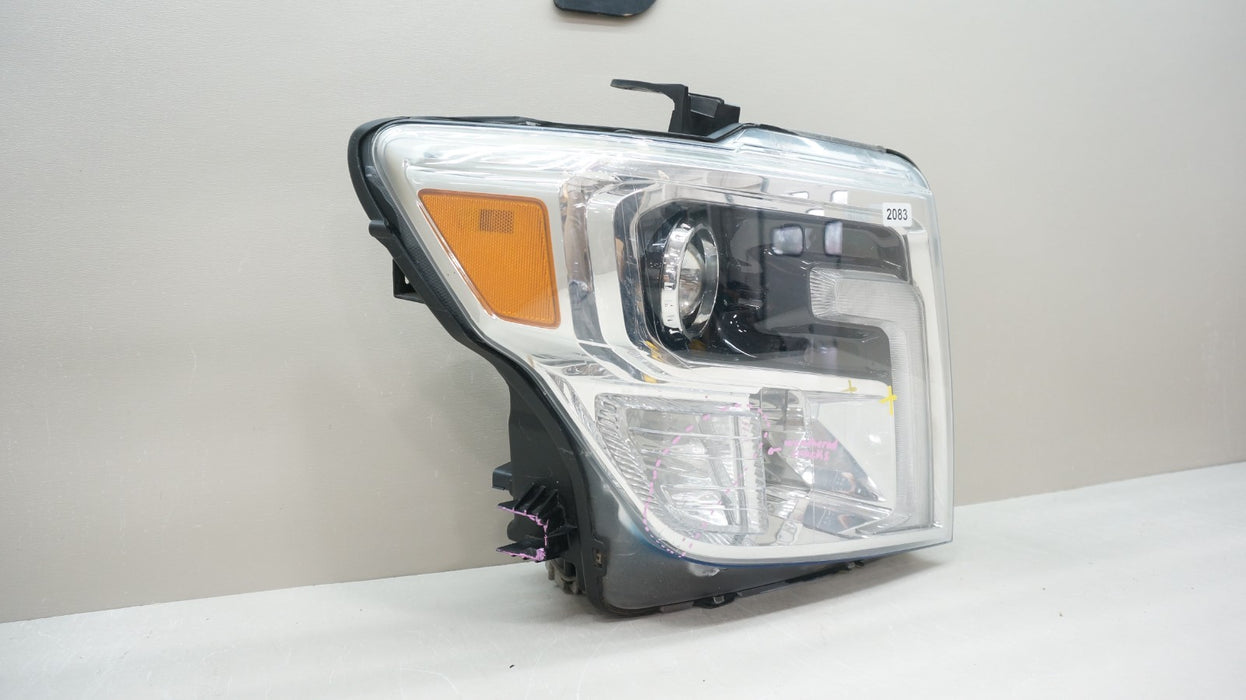 2016-2019 NISSAN TITAN FRONT RIGHT PASSENGER SIDE LED HEADLIGHT OEM 26010EZ22B