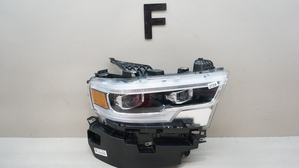 2019-2024 DODGE RAM 1500 FRONT RIGHT PASSENGER LED HEADLIGHT OEM