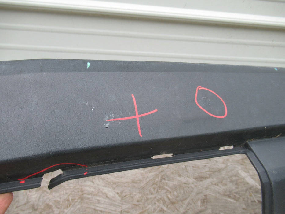 2010-2016 CADILLAC SRX REAR LOWER BUMPER VALANCE COVER  PANEL 25777279 OEM