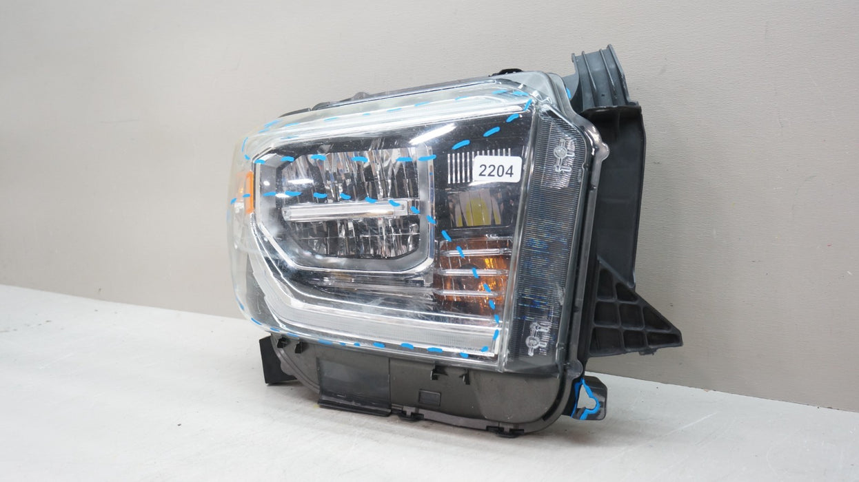 2018-2021 TOYOTA TUNDRA FRONT RIGHT PASSENGER SIDE LED HEADLIGHT OEM