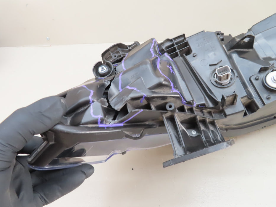 2018 - 2019 HONDA ACCORD FRONT RIGHT PASSENGER SIDE HEADLIGHT LAMP HALOGEN OEM
