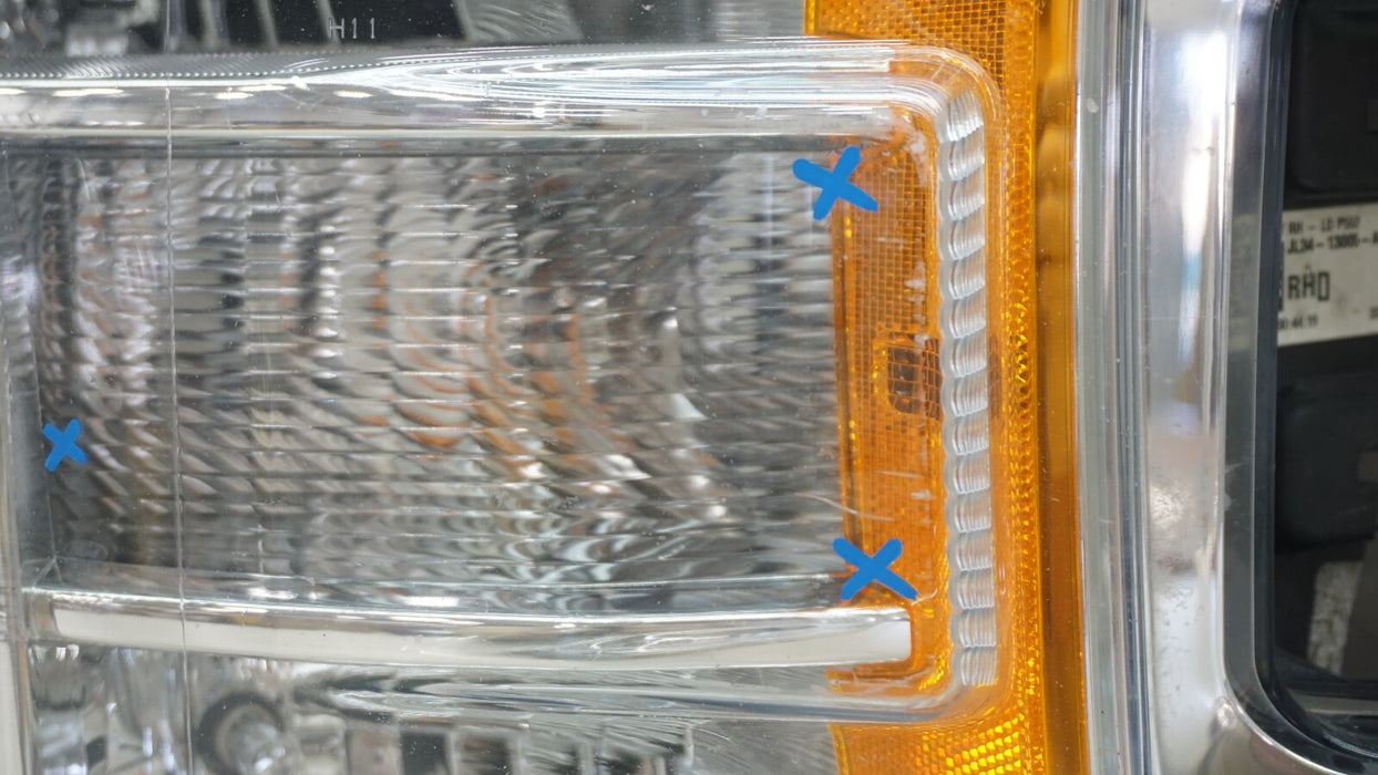 2018-2020 FORD F150 FRONT RIGHT PASSENGER HALOGEN HEADLIGHT OEM JL34-13005-AH