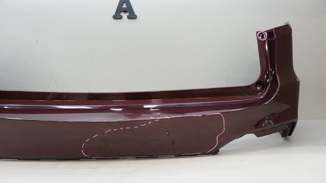 2016-2018 ACURA RDX BASE 4DR SUV REAR UPPER BUMPER COVER PANEL PLASTIC OEM