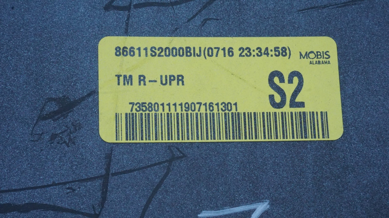 2016-2018 TOYOTA SANTA FE REAR BUMPER COVER PANEL PLASTIC FACTORY OEM 16 17 18