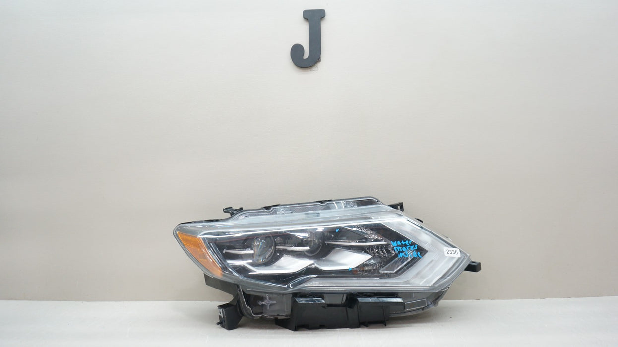 2017-2020 NISSAN ROGUE FRONT RIGHT PASSENGER SIDE LED HEADLIGHT OEM