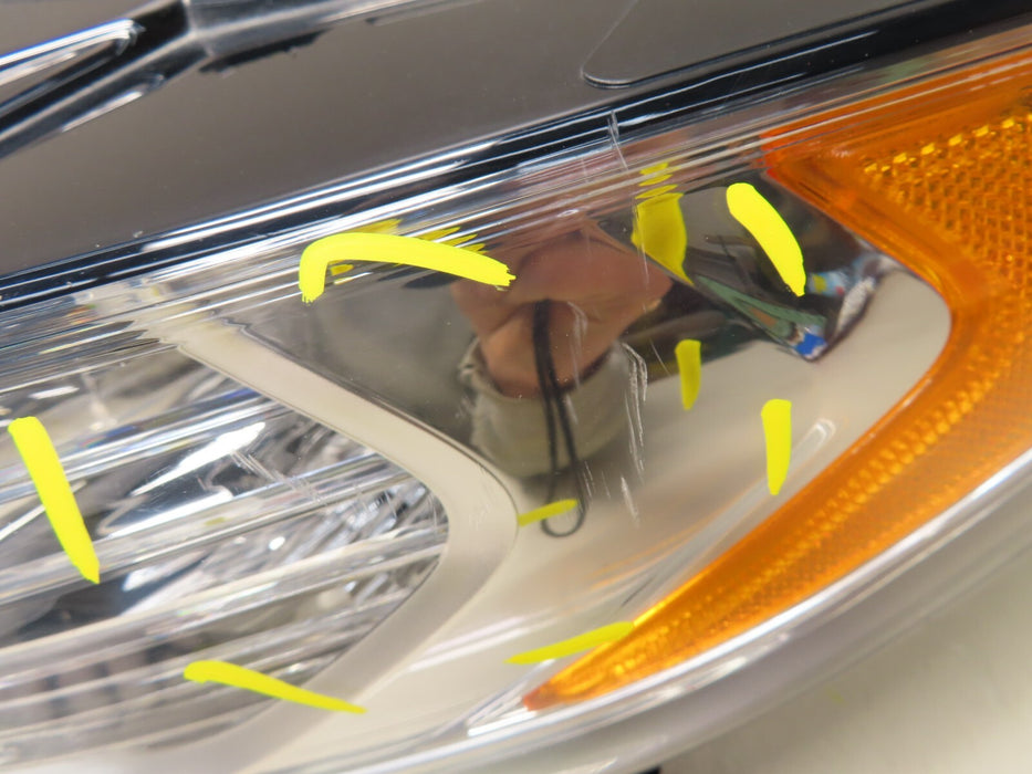 2013-2016 FORD FUSION LEFT DRIVER SIDE HEADLIGHT HALOGEN LAMP LIGHT OEM