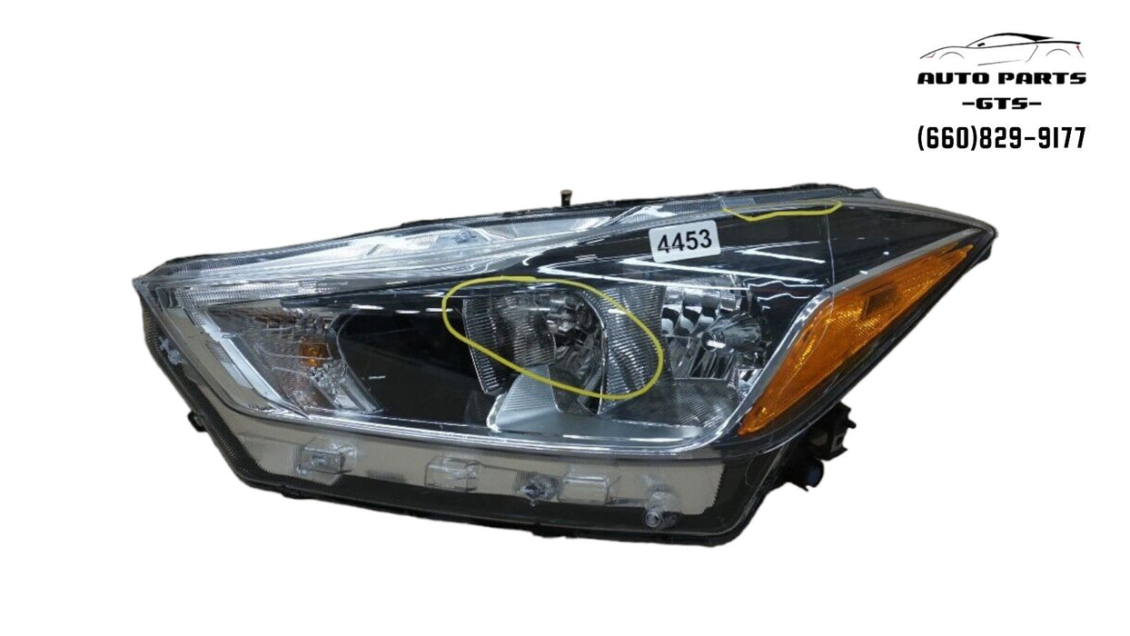 2017-2019 NISSAN KICKS FRONT LEFT DRIVERS SIDE HEADLIGHT HALOGEN OEM 17 18 19