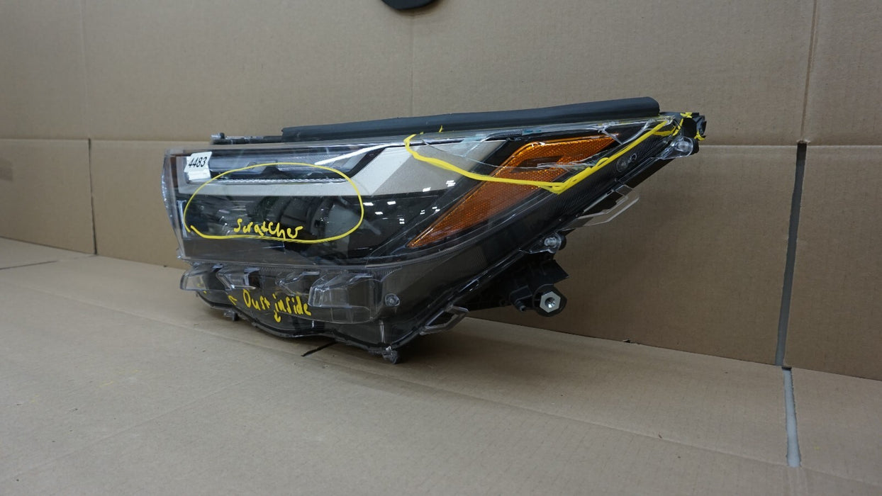 2022 2023 TOYOTA RAV4 PRIME FRONT LEFT DRIVERS SIDE HEADLIGHT LED OEM