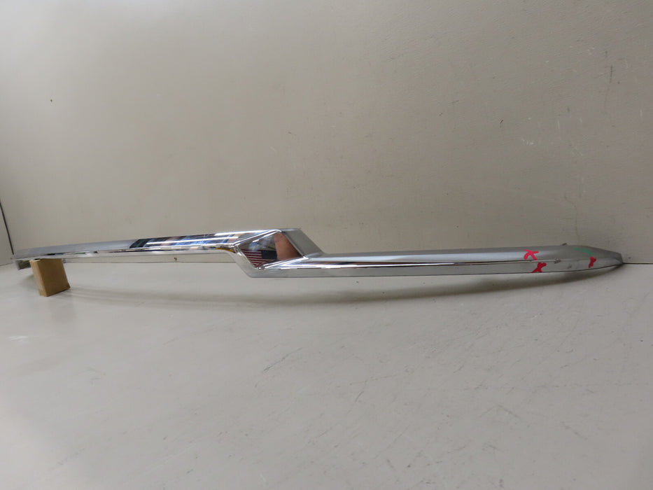 GM REAR BUMPER FASCIA MOLDING CHROME TRIM OEM