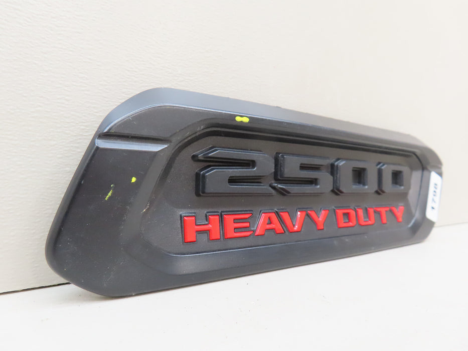 2019-2024 DODGE RAM 2500 HEAVY DUTY FRONT RIGHT PASSENGER HOOD EMBLEM OEM