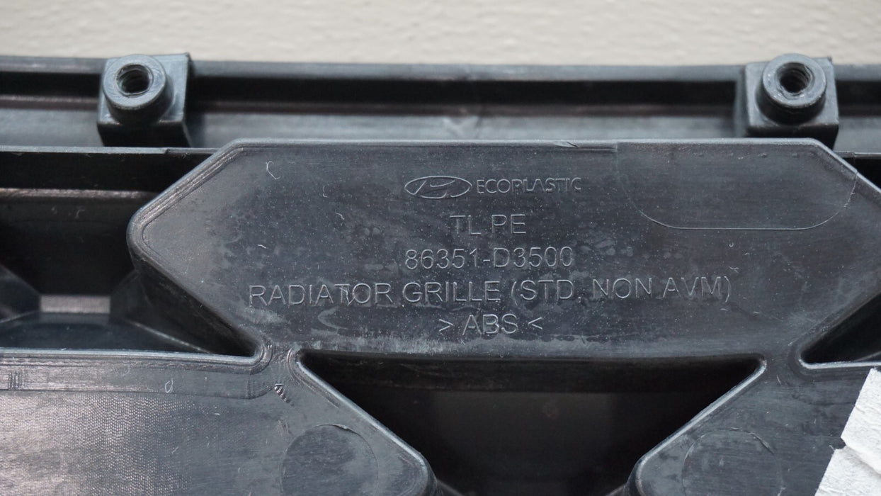 2019-2021 HYUNDAI TUCSON FRONT MAIN GRILLE 86351-D3500 OEM 19 20 21