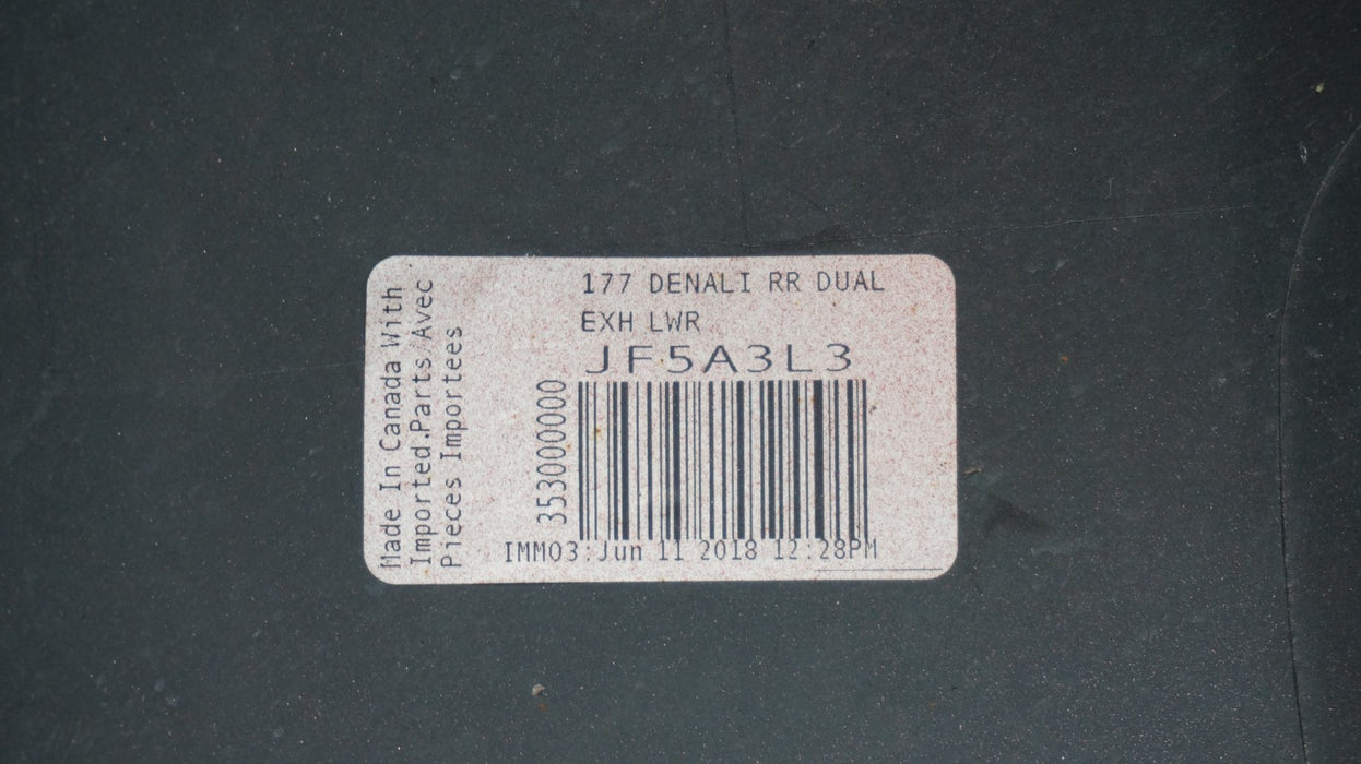 2010-2015 GMC TERRAIN DENALI REAR BUMPER COVER 25798813 OEM