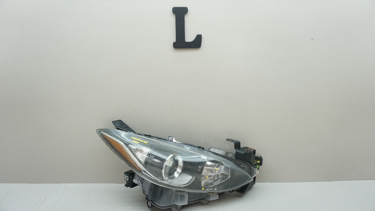 2014-2016 MAZDA 3 FRONT RIGHT PASSENGER SIDE HALOGEN HEADLIGHT OEM 14 15 16