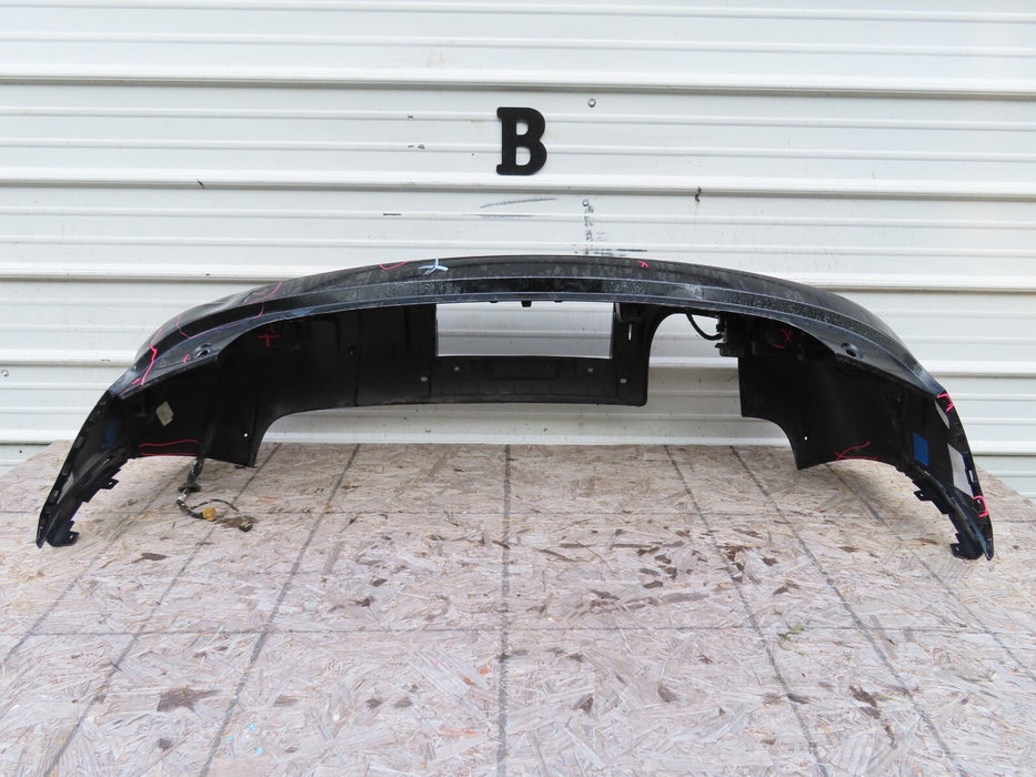 2016-2018 AUDI Q3 S-LINE REAR BUMPER COVER W/ PDC SENSOR HARNESS OEM 8U0807385C