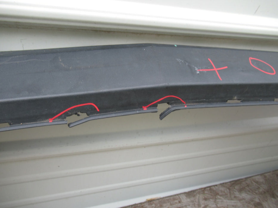 2010-2016 CADILLAC SRX REAR LOWER BUMPER VALANCE COVER  PANEL 25777279 OEM