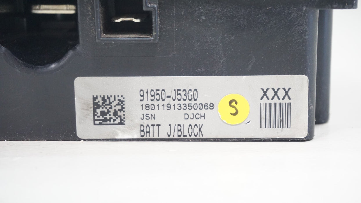 2018-2023 KIA STINGER BATTERY POSITIVE FUSE TERMINAL ASSEMBLY OEM 91950-J5360