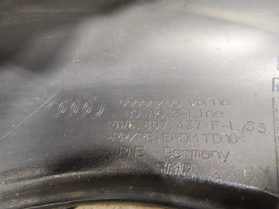 2020-2022 AUDI A5 QUATTRO B9 COUPE LINES FRONT BUMPER OEM 8W6.807.437