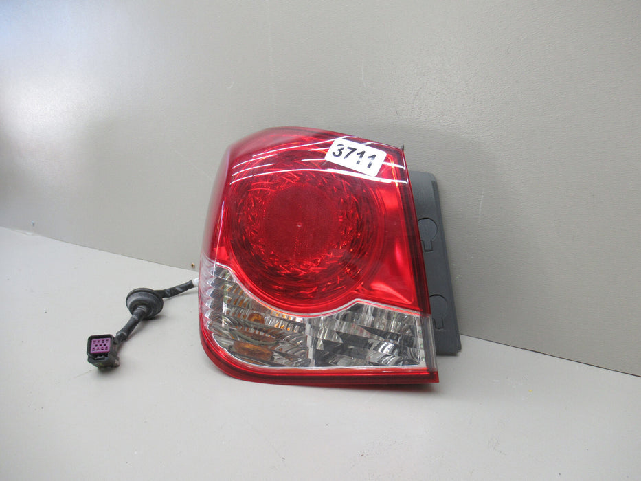 2011-2015 CHEVROLET CRUZE LEFT DRIVERS SIDE TAIL LIGHT LAMP OEM