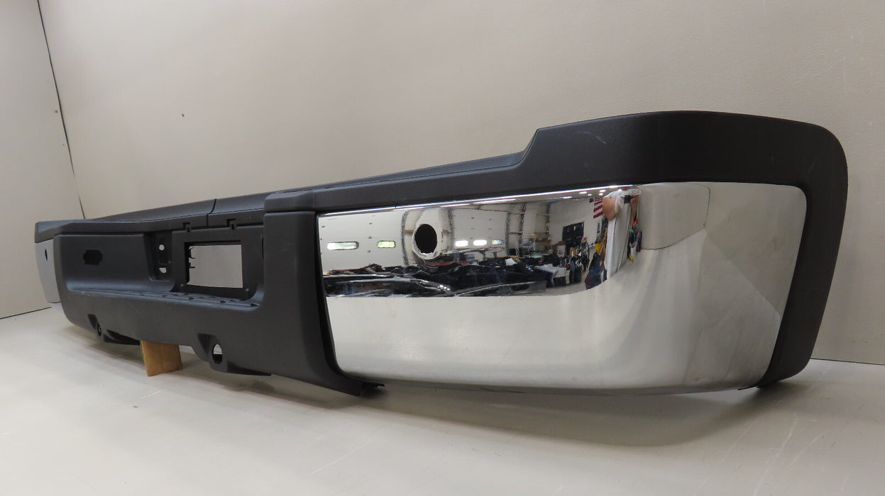 2011-2014 CHEVROLET/GMC SILVERADO-SIERRA 1500 REAR BUMPER METAL OEM