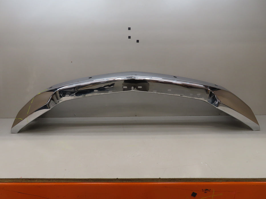 2019 2020 2021 CHEVROLET SILVERADO 1500 FRONT BUMPER METAL W/SENSOR HOLES OEM