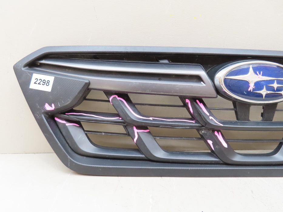 2021-2023 SUBARU CROSSTREK FRONT UPPER GRILLE GRILL W/ EMBLEM OEM 91122FL240
