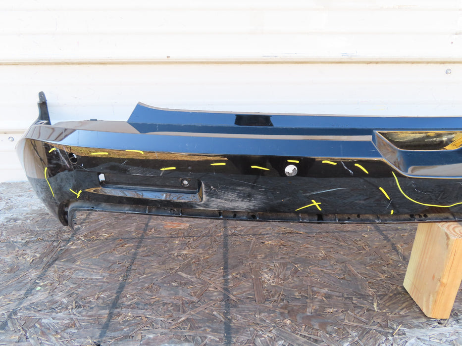 2017 2018 2019 GMC ACADIA DENALI REAR BUMPER COVER OEM W/ SENSOR HOLES