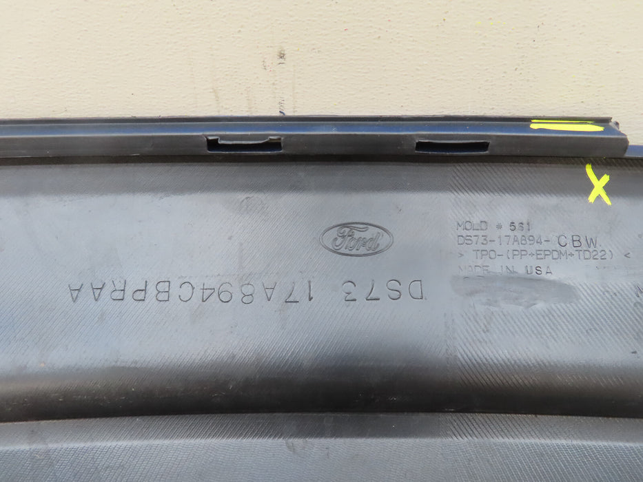 2013-2018 FORD FUSION REAR LOWER BUMPER COVER VALANCE OEM DS73-17A894-CBW