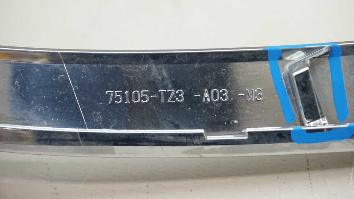 2015-2017 ACURA TLX FRONT GRILLE CHROME TRIM PIECE OEM 75105-TZ3