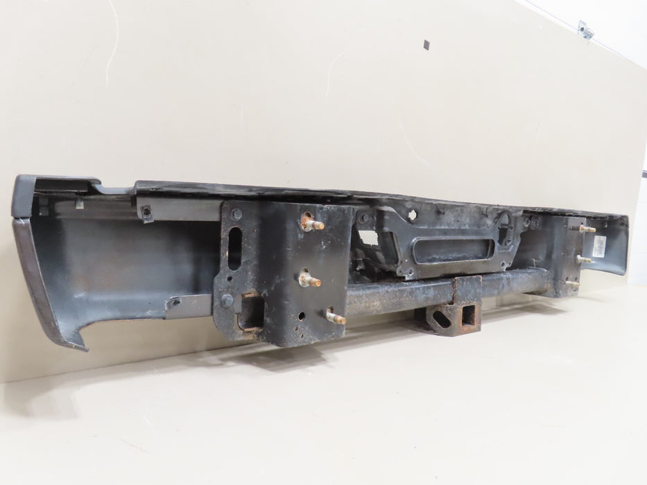 2015-2020 FORD F-150 REAR METAL BUMPER STEP PLATE COVER W/ TOW TOWING HITCH OEM