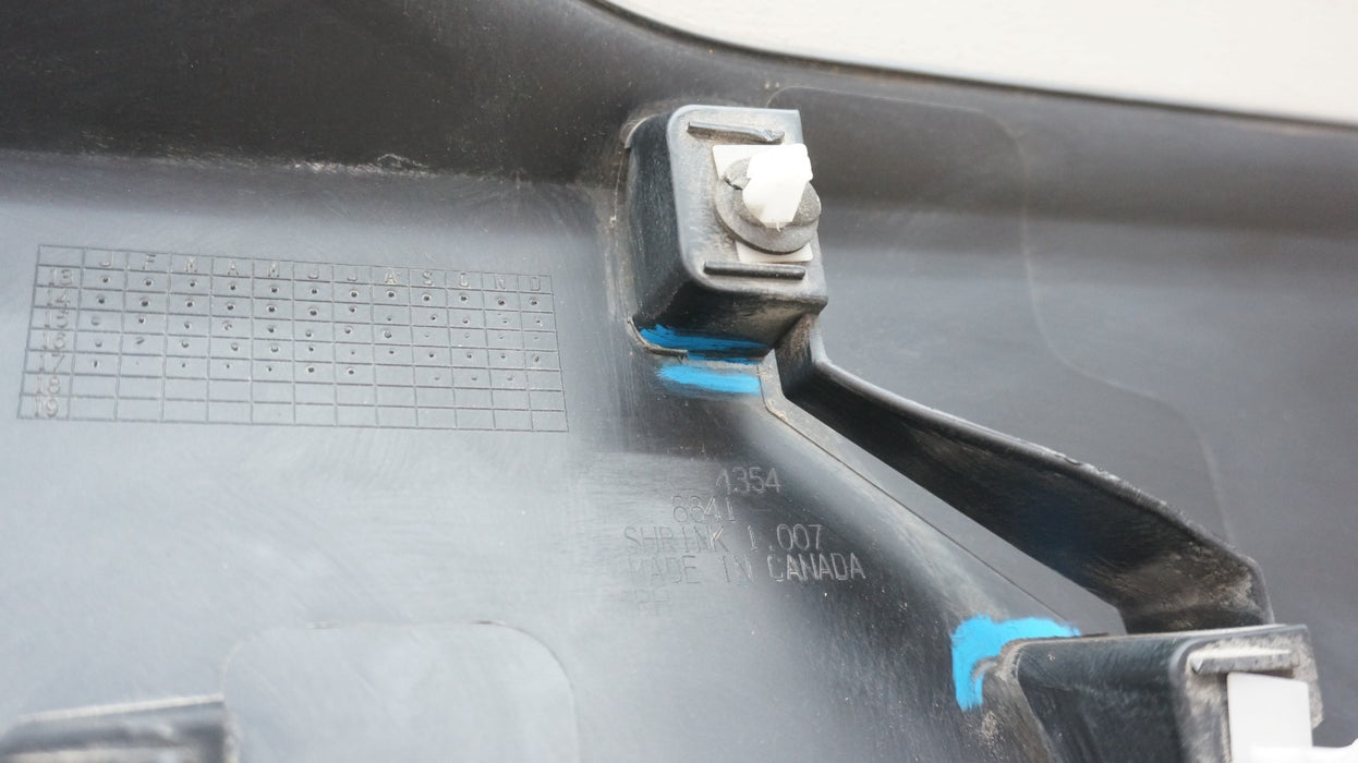 2020-2022 FORD EDGE REAR RIGHT DOOR MOLDING FT4B-R254A76-A OEM