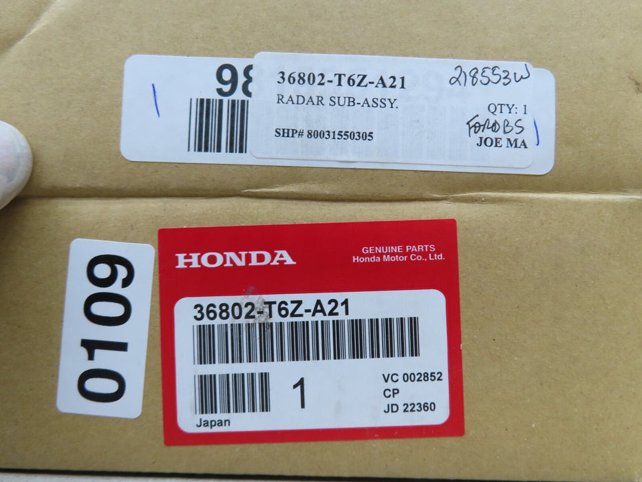 2021-2022 HONDA RIDGELINE FRONT CRUISE DISTANCE SENSOR RADAR OEM 36800-T6Z-A21
