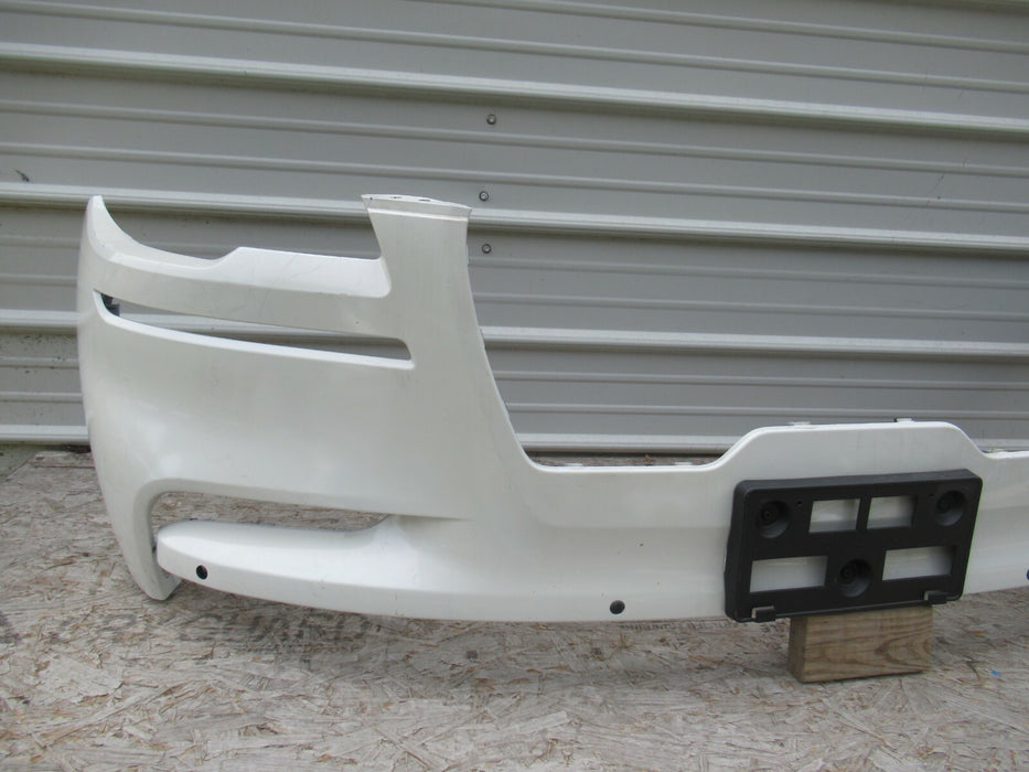 2020-2021 LINCOLN AVIATOR FRONT BUMPER COVER PLASTIC WHITE LC5B-17C831-ADW OEM