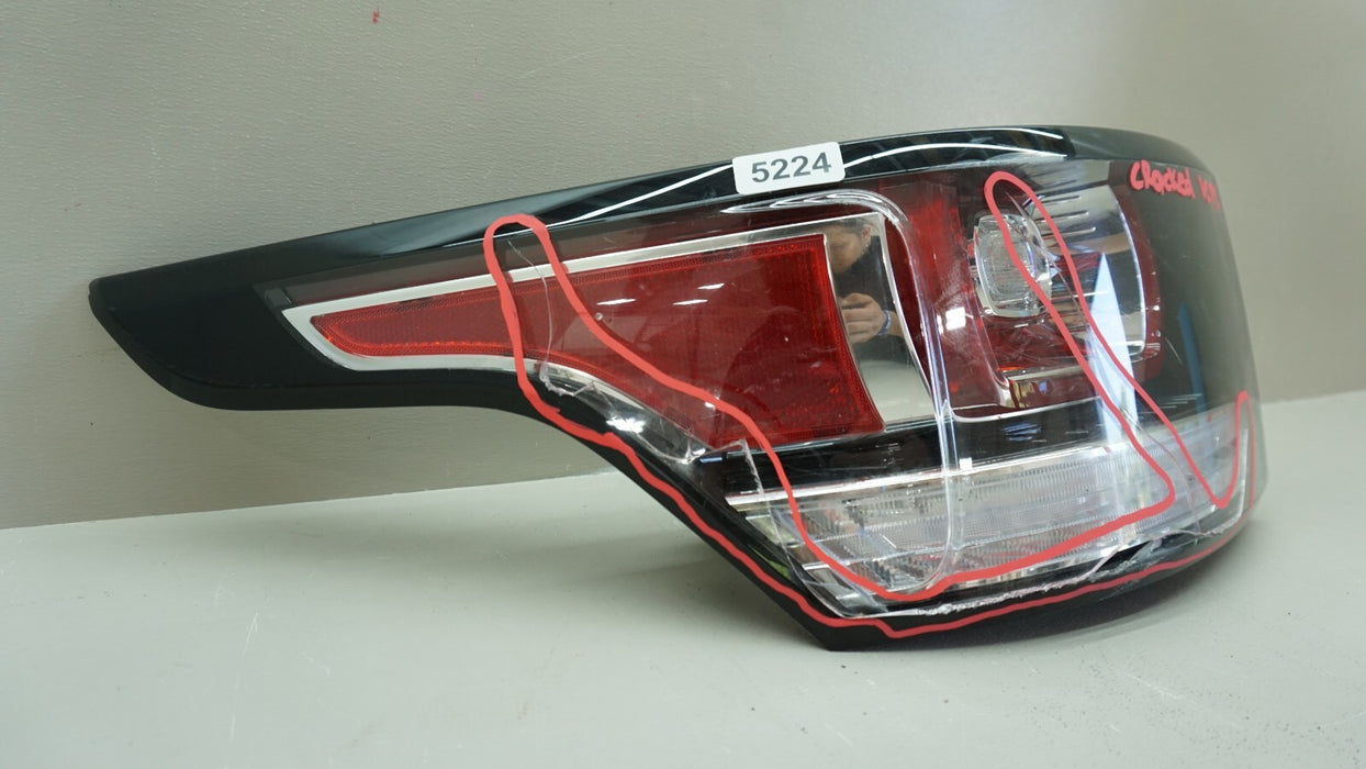 2015-2017 RANGE ROVER SPORT L494 REAR LEFT TAIL LIGHT LAMP OEM DK62-13405-BA