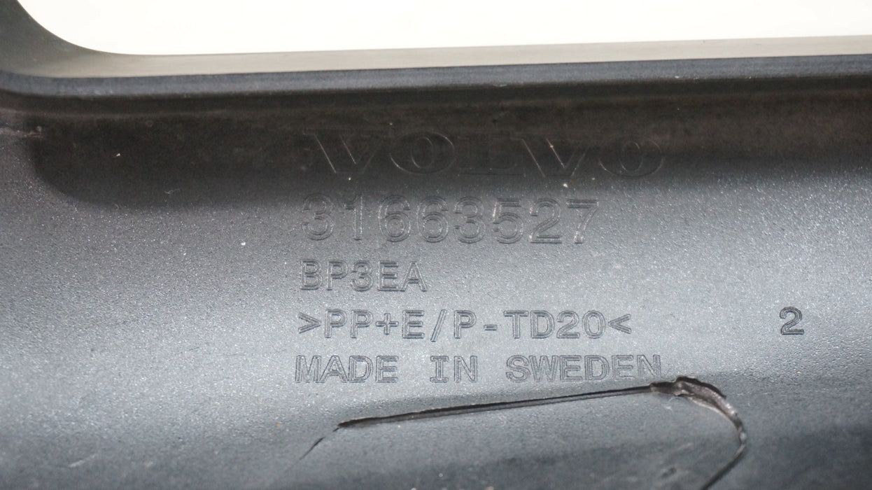 2016-2022 VOLVO XC90 FRONT LOWER BUMPER VALANCE PANEL OEM 31663527