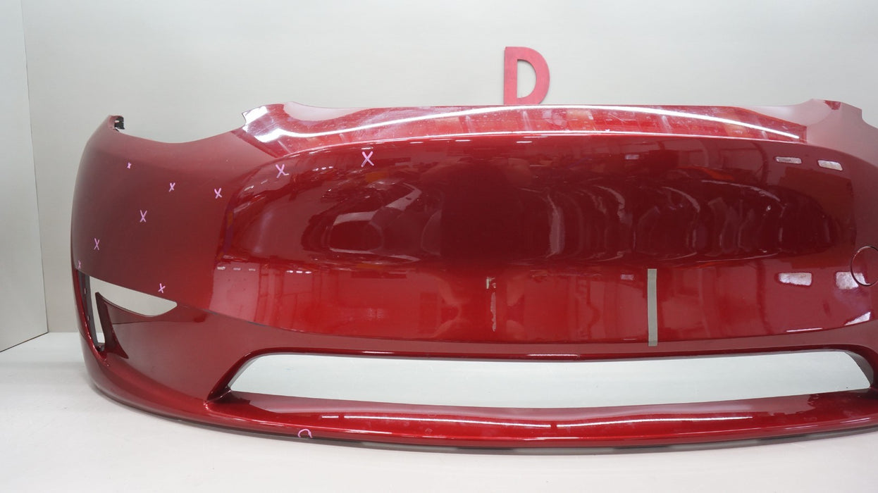 2020-2024 TESLA MODEL Y FRONT BUMPER COVER PANEL OEM 1493745-00-A