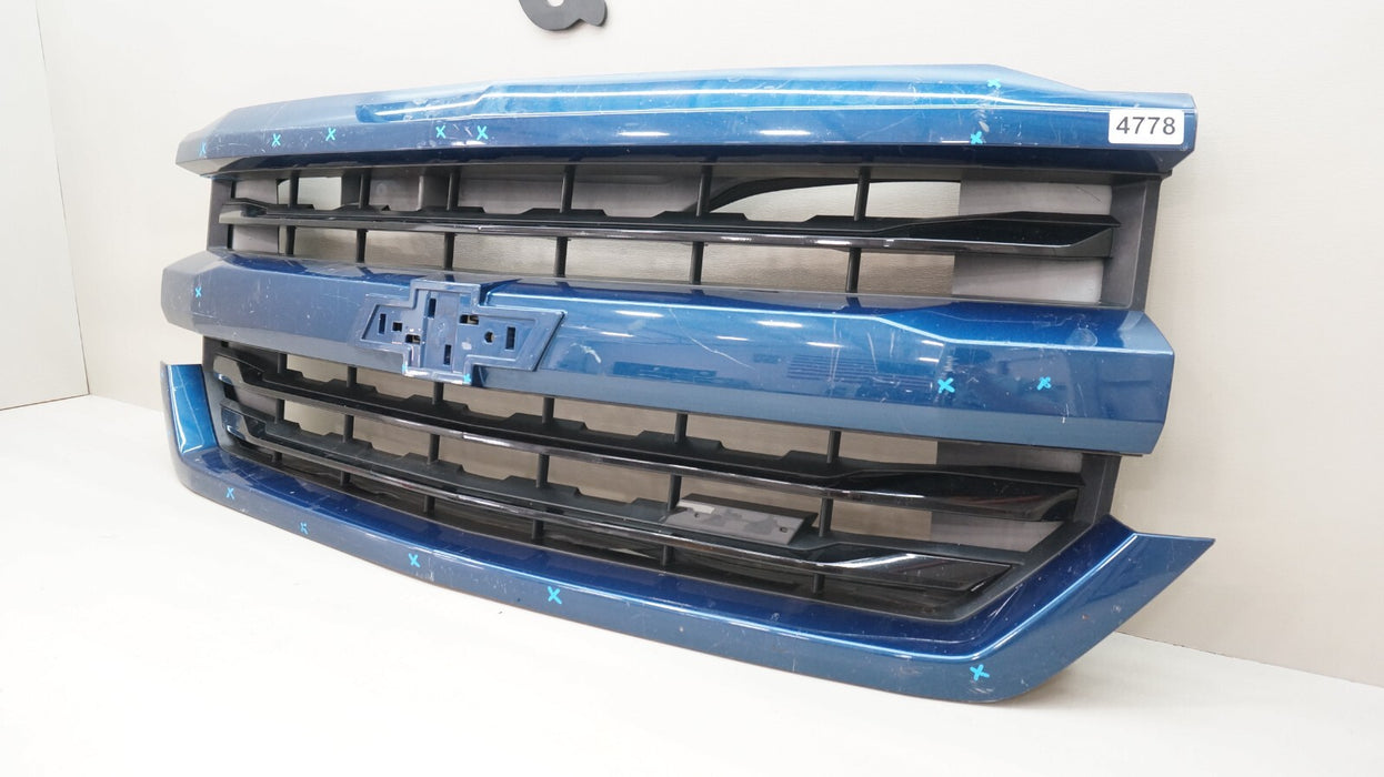 2016-2018 CHEVROLET SILVERADO 1500 Z71 FRONT BUMPER RADIATOR GRILLE OEM