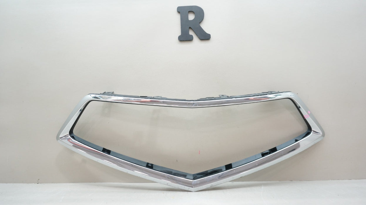 2017-2020 ACURA MDX FRONT BUMPER GRILLE SURROUND CHROME TRIM OEM 71121-TZ5X-A000
